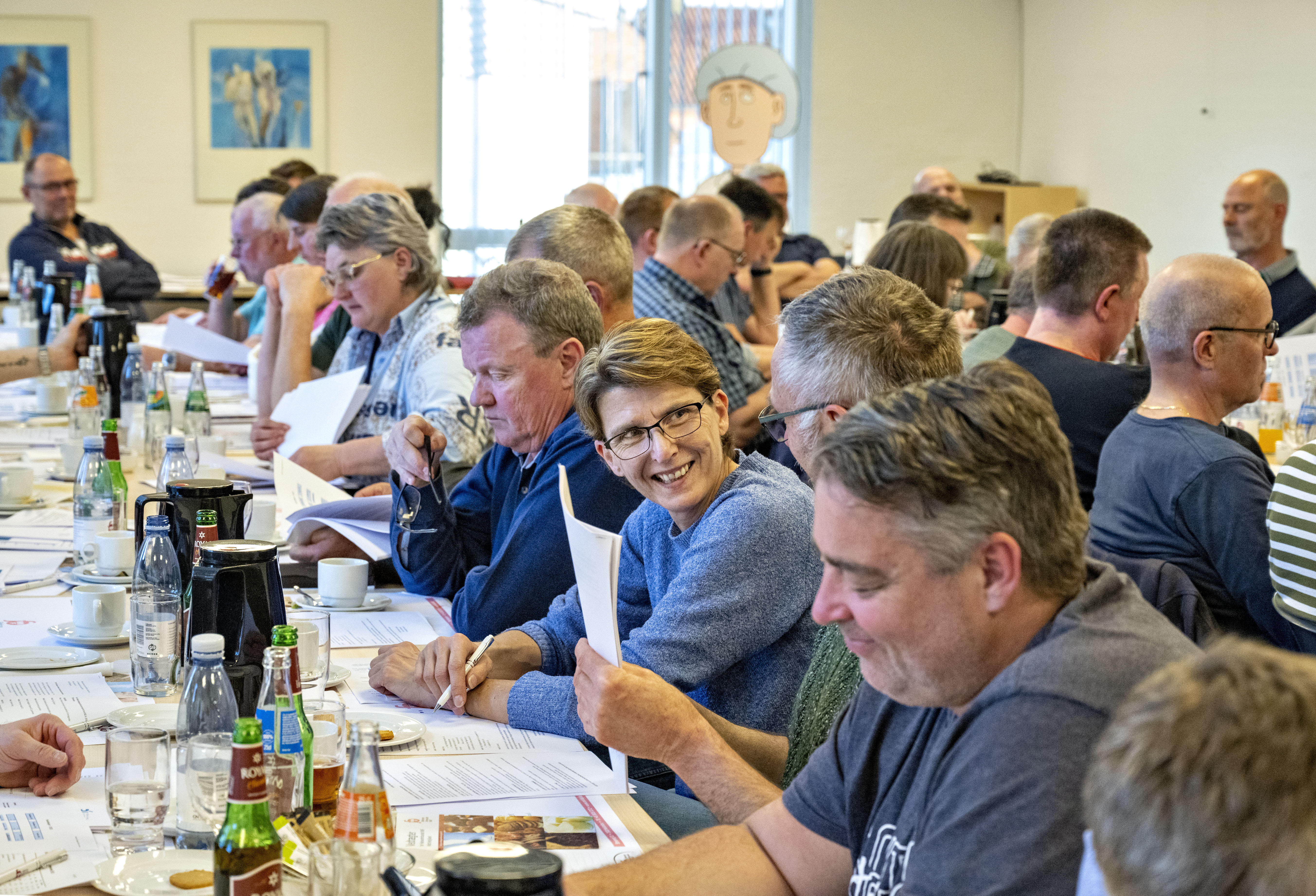 Der blev hygget, snakket og diskuteret på generalforsamlingen i Holstebro