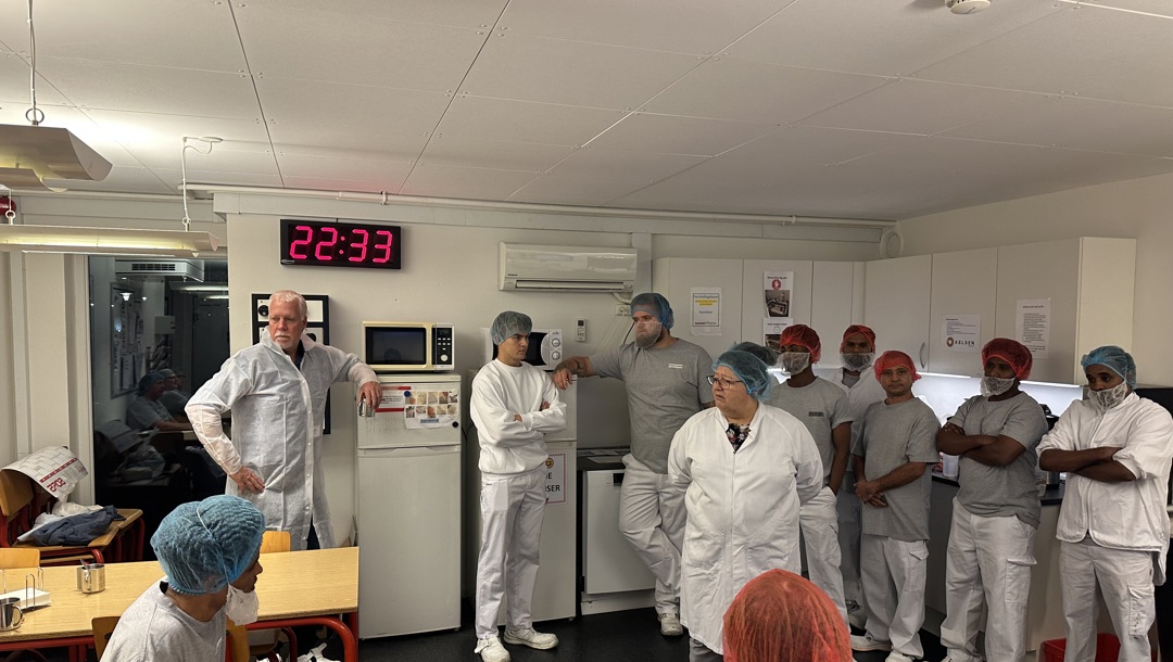 Aftenholdet på Kelsen fik besøg af OK23-bussen 